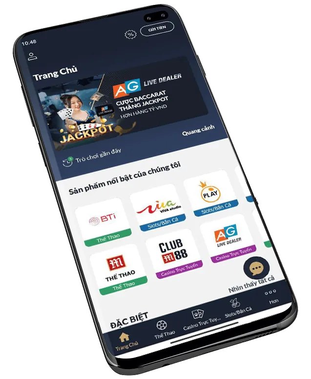 Giao diện người dùng thân thiện của ứng dụng 79kin