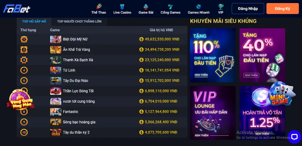Đa dạng trận đấu đá gà tại 79kin